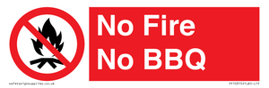 No Fire No BBQ